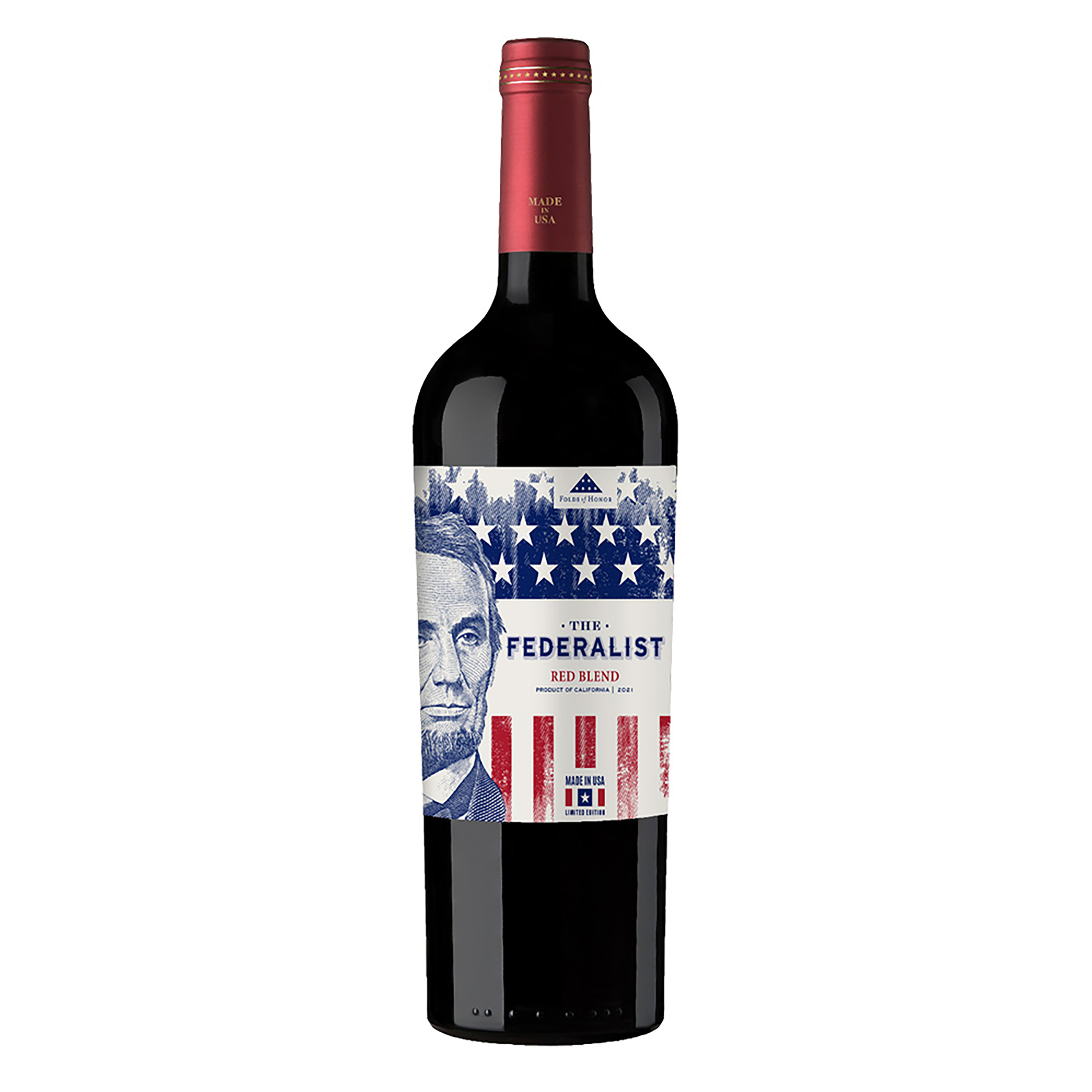 The Federalist Honest Red Blend 2021